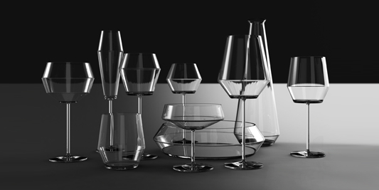 glass drinking set